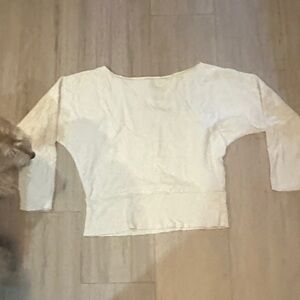 Old Navy Cream Knit Top